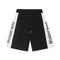 Shorts Deportivos Casuales con Estampado de Letras para Hombre
