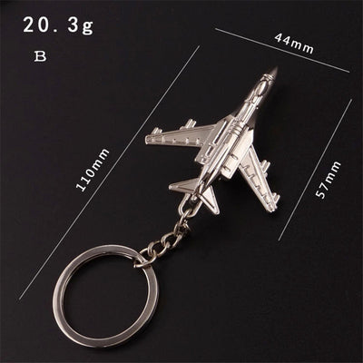 Llavero Personalizado de Caza a Reacción - Modelo Coleccionable de Aviación - Image 8