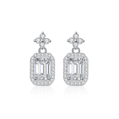 Aretes Rectangulares Casuales para Mujer - Image 3