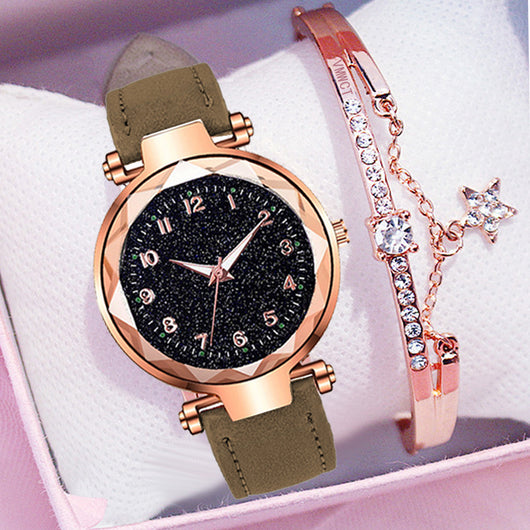 Reloj Casual de Estudiante con Diseño Cielo Estrellado - Image 14