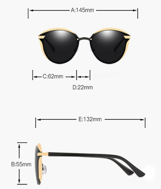 Gafas de Sol Polarizadas Metálicas Casual - Image 2