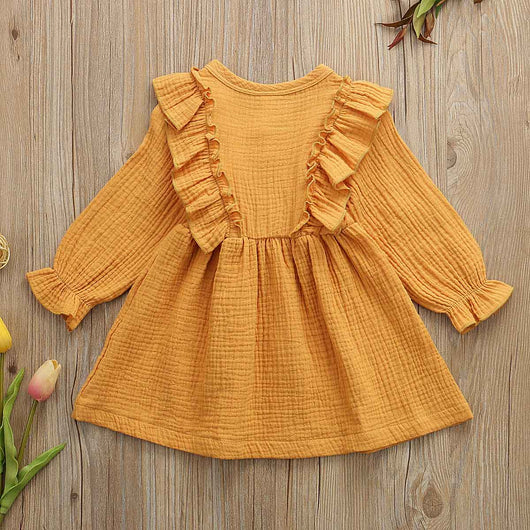 Vestido de Algodón para Niña: Estilo y Comodidad para Jugar - Image 16