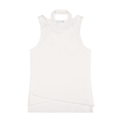 Chaleco Camiseta de Doble Capa Estilo Relajado Versátil - Image 8