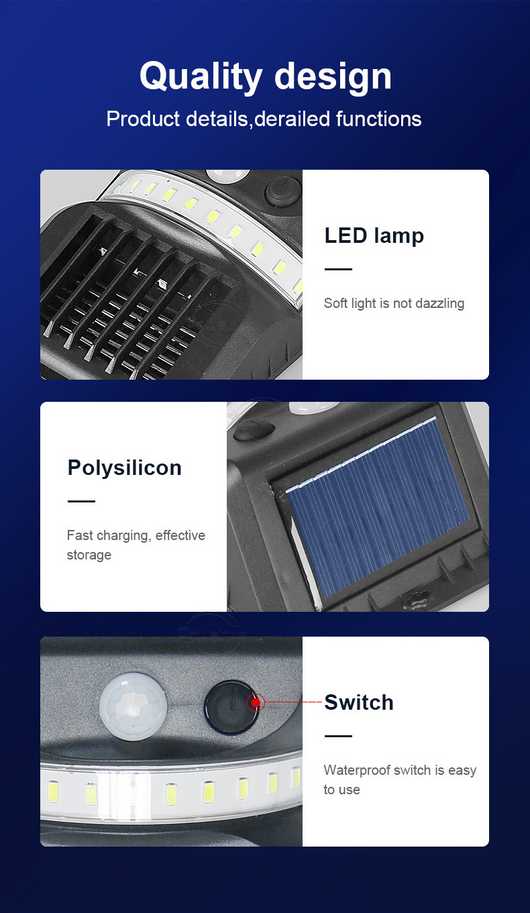 Lámpara Solar Antimosquitos para Jardín - Luz LED Decorativa Impermeable - Image 28