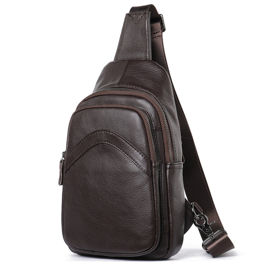 Bolso Bandolera de Cuero para Hombre - Diseño Deportivo y Casual - Image 11