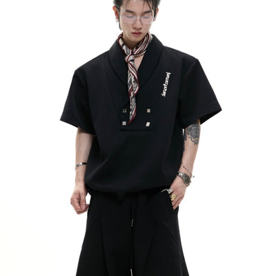 Traje Deportivo Hombre Cuello V con Hombreras Acolchadas y Detalles Metálicos - Image 6