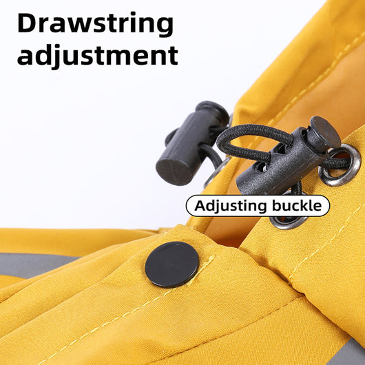 Impermeable para Perros con Capucha y Reflectantes - Chaqueta Lluvia Ligera - Image 4