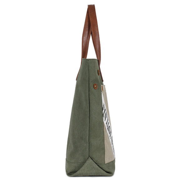 Bolsa Tote Grande Retro Diseño Exclusivo - Capacidad Máxima Multiusos