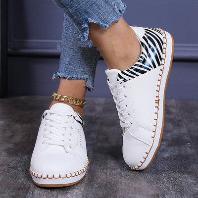 Zapatos Planos Casuales de Verano para Mujer con Encaje Calado - Image 13