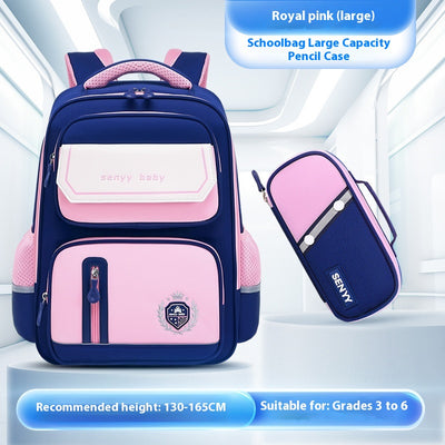 Mochila Escolar Ergonómica con Protección de Columna y Tela Impermeable - Image 16