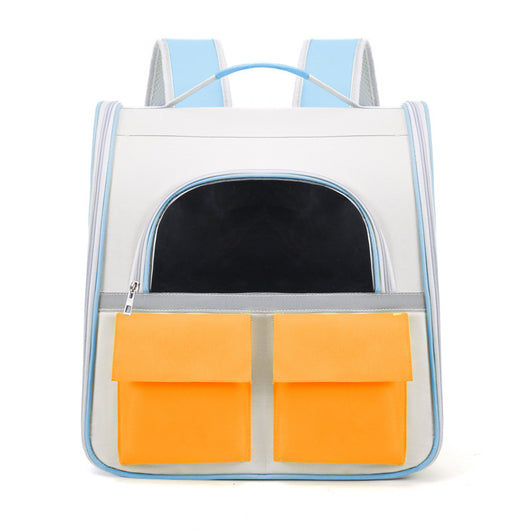 Mochila Transparente para Gatos de Gran Capacidad con Lona - Image 8