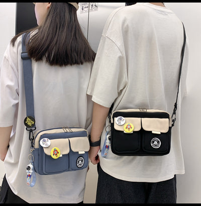 Bolsa Mensajera Crossbody para Hombre con Distintivo - Image 31
