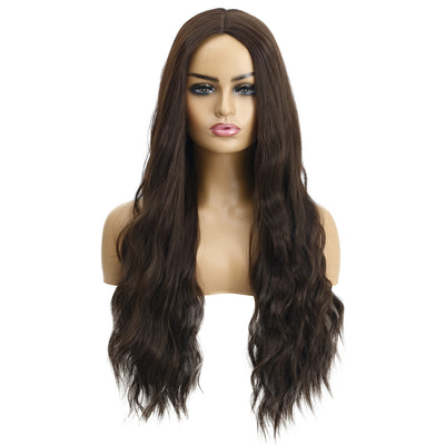 Peluca Ondulada para Mujer - Cabello Rizado Europeo y Americano - Image 4