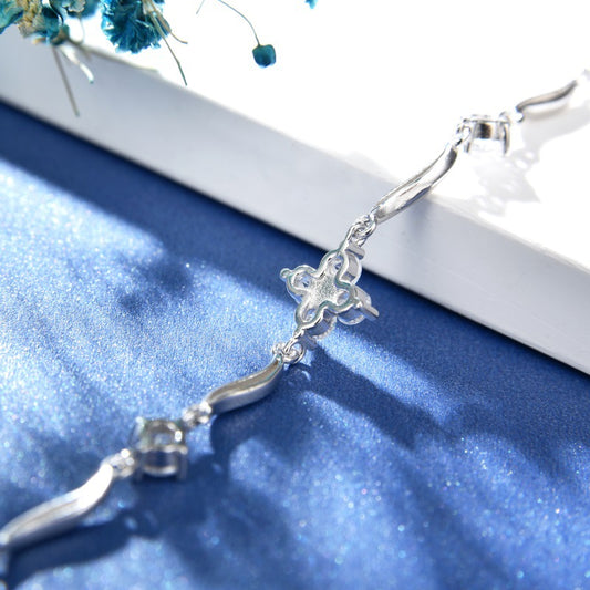Pulsera Trébol de Cuatro Hojas Estilo Coreano Ins para Mujer - Image 2