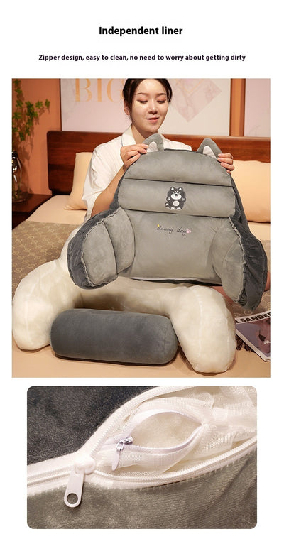 Almohada Lumbar 3D Adorable con Diseño Cartoon para Cama y Sofá - Image 12