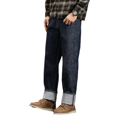Jeans Hombre Red Edge Clásicos Cómodos Corte Relajado - Image 5
