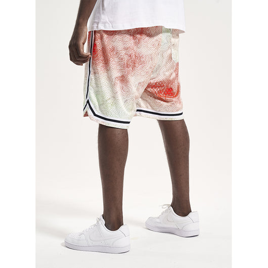 Shorts Hip Hop Degradado Holgados para Hombre - Estilo Urbano Verano - Image 3