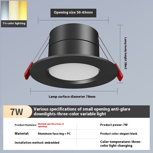 Foco Empotrado LED Ojo de Buey para Interiores - Image 30
