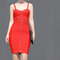 Vestido Ajustado de Bandaje para Realzar Caderas