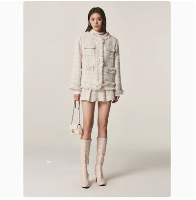 Abrigo Retro Francés para Otoño e Invierno - Image 9