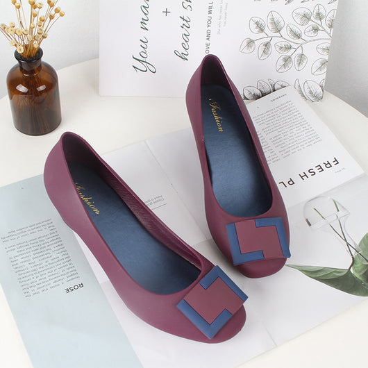 Sandalias de Verano con Cuña y Hebillas Cuadradas - Image 13