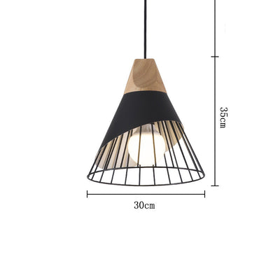 Lámpara Colgante de Cuerno y Hierro para Sala, Recámara y Estudio - Image 8