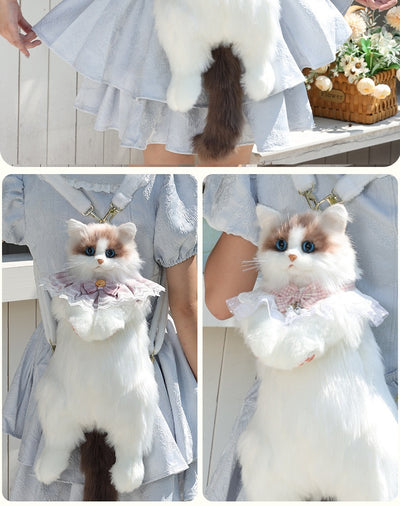 Peluche Gato Muppet - Muñeco Suave de Espalda - Image 16