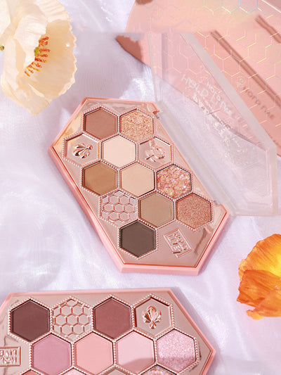 Paleta de Sombras Honeycomb Diamond - Tonos Miel, Té y Naranja - Image 7