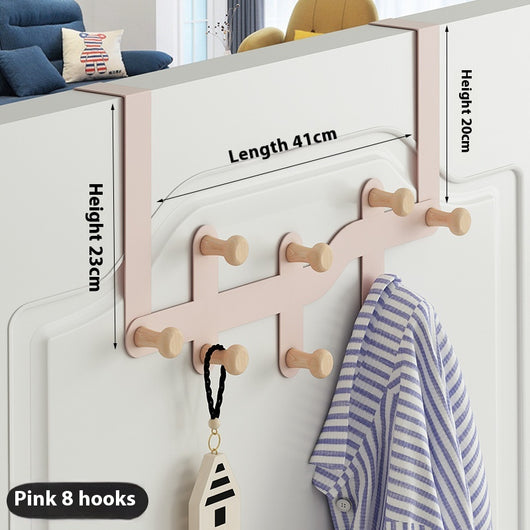 Perchero Colgante sin Clavo para Puerta - Organizador de Ropa Compacto - Image 9