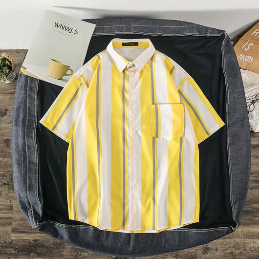 Chaqueta Camisa Protección Solar Estilo Hong Kong Manga Corta 5 Minutos - Image 10