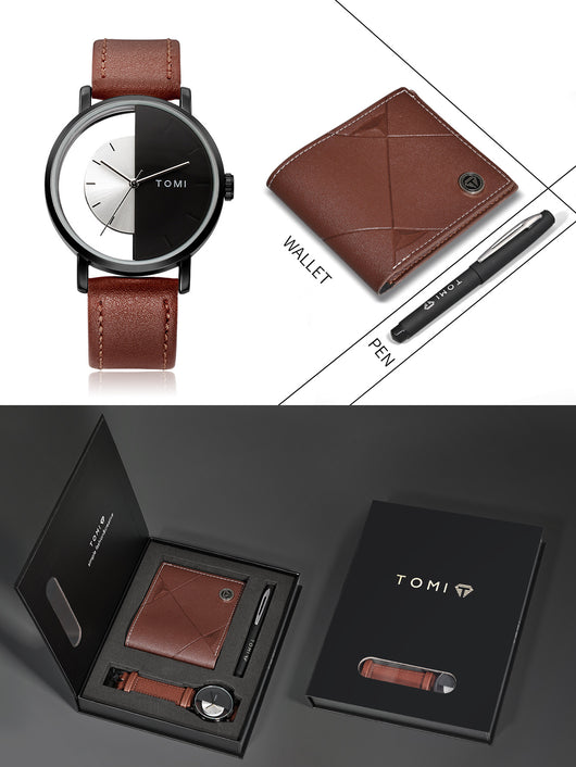 Conjunto Reloj de Cuarzo y Cartera para Hombre Ejecutivo - Image 13