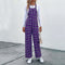 Jumpsuit Casual de Cuadros con Tirantes Finos para Mujer