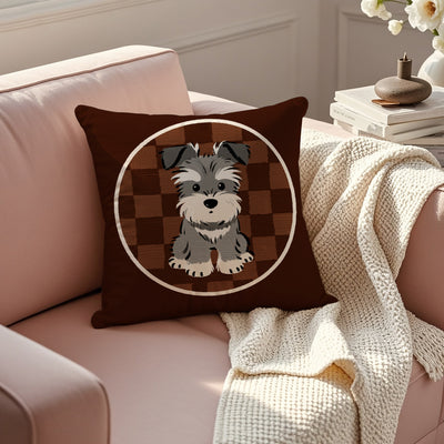 Funda de Almohada Schnauzer Adorable - Diseño Cartoon Perro - Image 22