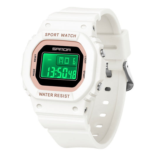 Reloj Digital Cuadrado Multicolor para Estudiantes - Image 8