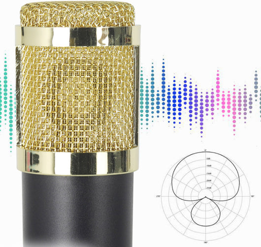 Micrófono Condensador V8 con Tarjeta de Sonido para Móvil - Image 5