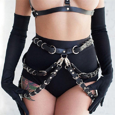 Cadena de Cintura Hip-hop para Mujer con Anillo de Pierna - Joyería de Tendencia - Image 8