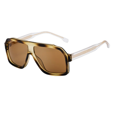Gafas de Sol Cuadradas Estilo Europeo y Americano para Hombre - Image 13