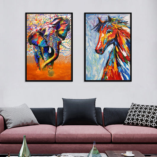 Cuadros Decorativos Elefante para Sala de Estar - Image 9
