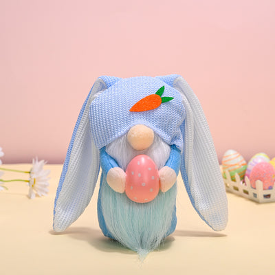 Muñeco Conejo Orejas Largas sin Rostro - Adorno Pascual - Image 2