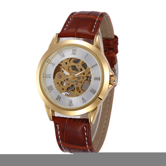 Reloj Mecánico Automático para Hombre con Diseño Calado - Image 5