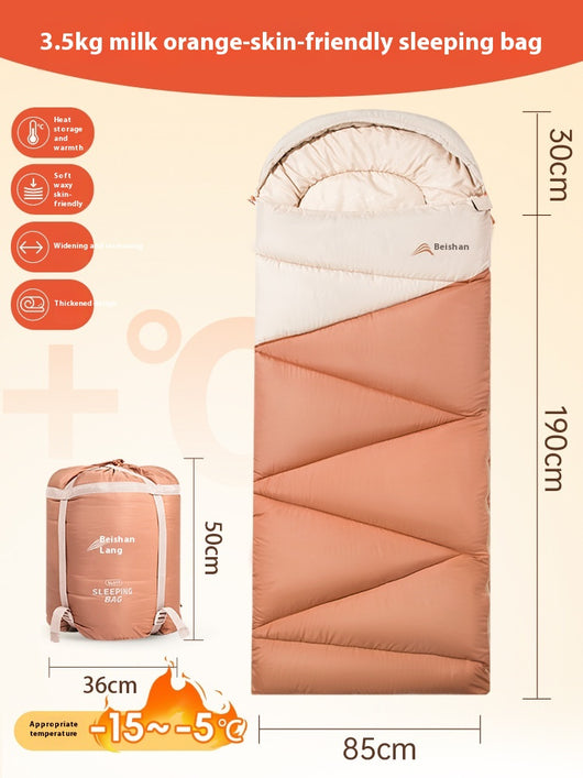 Saco de Dormir Térmico Aislado para Camping y Viajes en Climas Fríos - Image 15