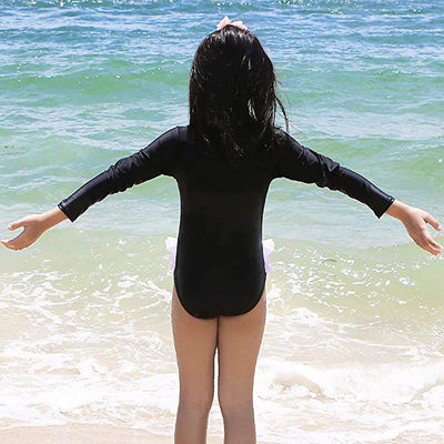 Traje de Baño Infantil Cisne con Cierre y Mangas Largas - Image 10