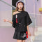 Blusa Escotada al Hombro con Manga Corta