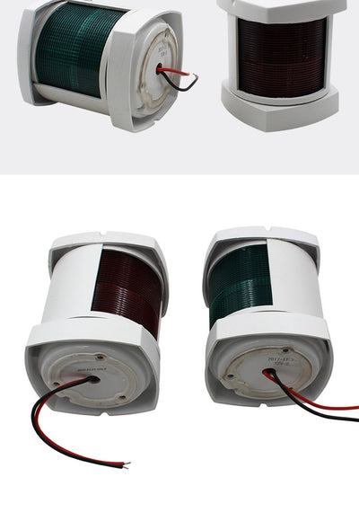 Luces de Navegación Marina 12V 24V - Señales Laterales Izquierda y Derecha con Foco - Image 13
