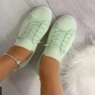 Zapatos Deportivos Tejidos Transpirables con Cordones - Image 6
