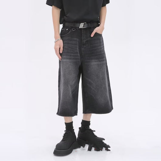 Pantalón Vaquero Recto Desgastado para Hombre - Image 9