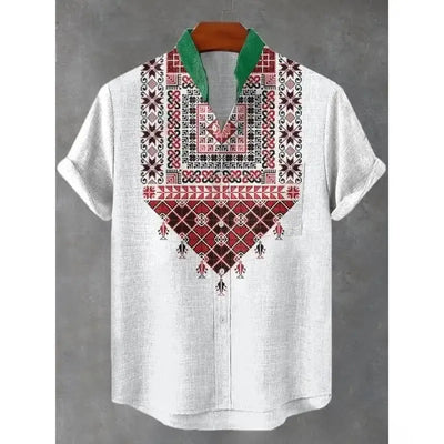Camisa de Lino para Hombre - Comodidad Fresca para el Verano - Image 15