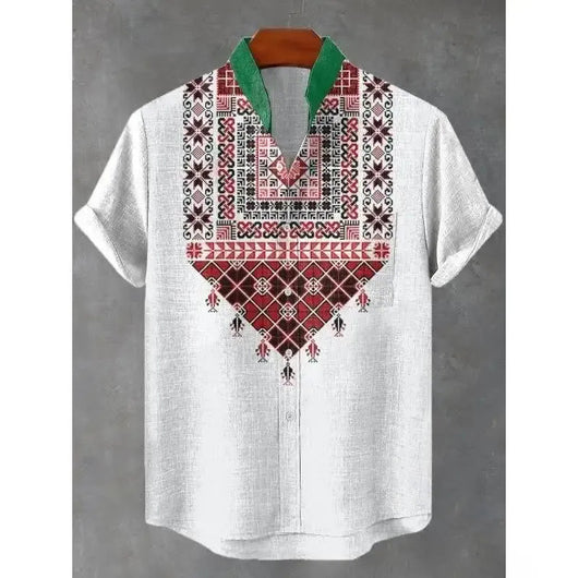 Camisa de Lino para Hombre - Comodidad Fresca para el Verano - Image 15