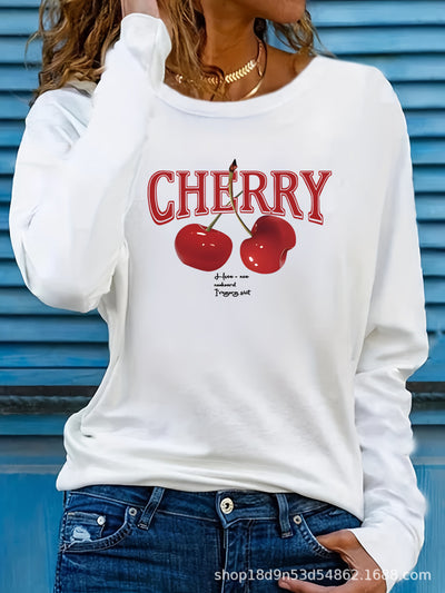 Camisetas Estampadas de Manga Larga para Otoño e Invierno - Image 39