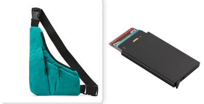 Bolsa Cruzada Triangular para Hombre - Casual y Funcional - Image 15